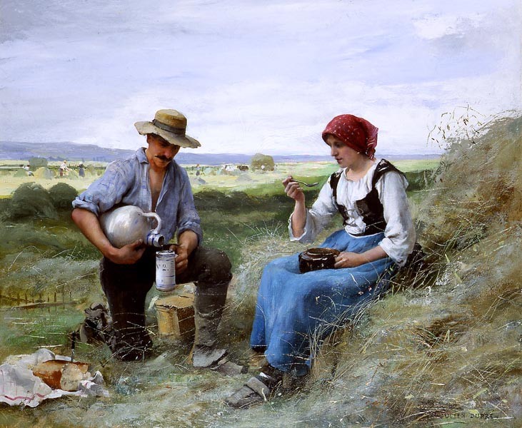 Julien Dupre Le Dejeuner de Faneuse